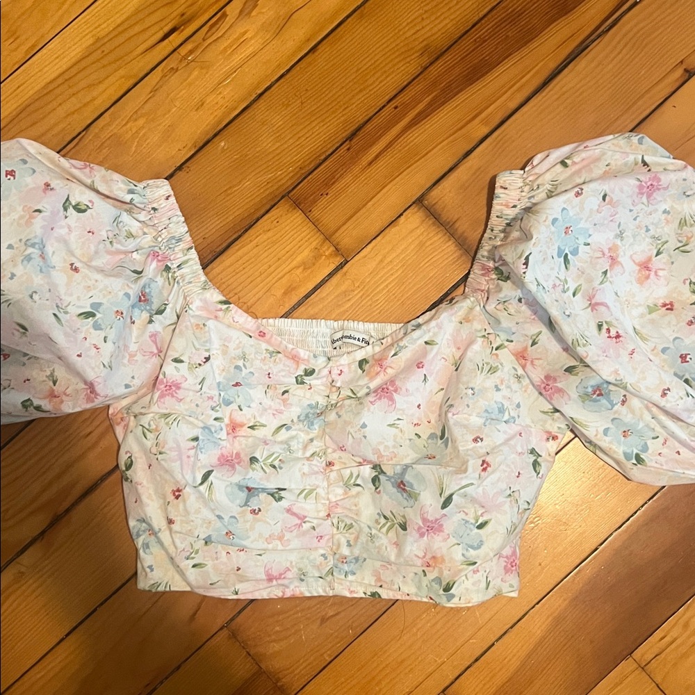 Abercrombie & Fitch Floral Print Top